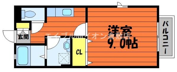 ボヌールの物件間取画像